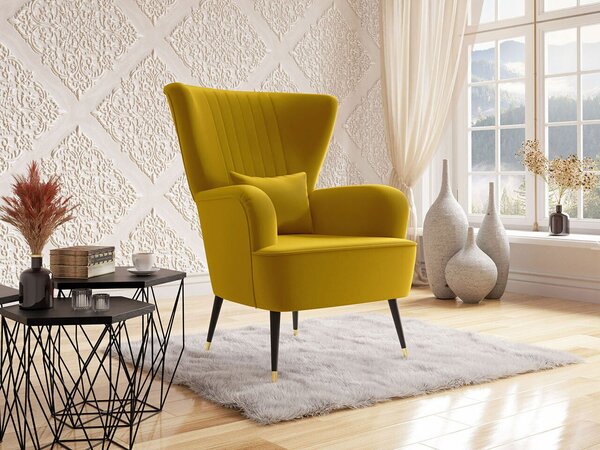 Fotel Orem 111, Kárpit, 103x82x85cm, Fenyő