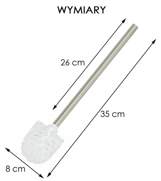 Erga Zapasowa szczotka toaletowa do wc white - Yoka