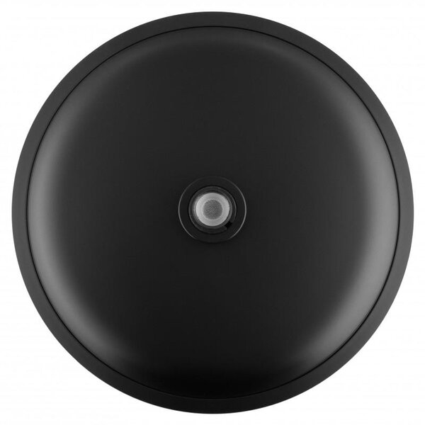 Erga Erga, SLIM zuhanyfej 25 cm átmérővel, matt fekete, ERG-YKA-BP.BRG25-BLK