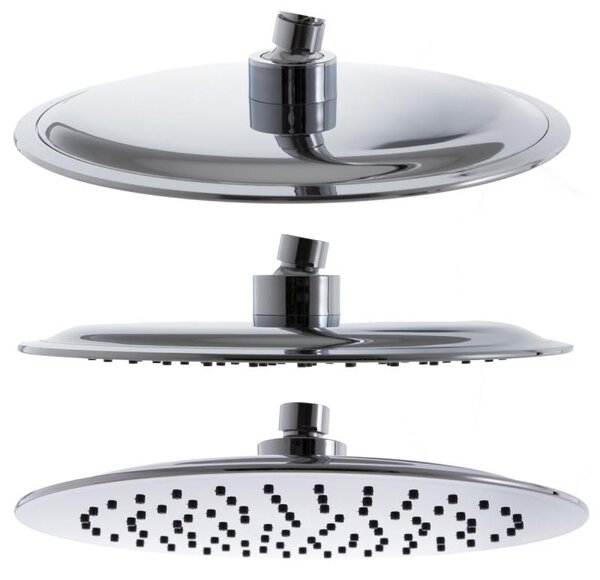 Erga Erga, SLIM zuhanyfej 25 cm átmérővel, króm, ERG-YKA-BP.BRG25-CHR