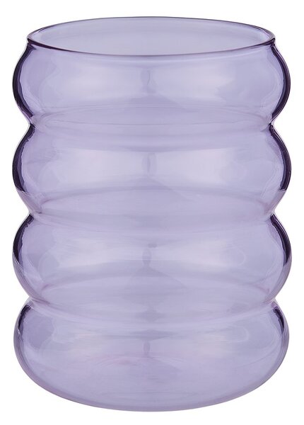 HOOP üveg pohár 350 ml, lila