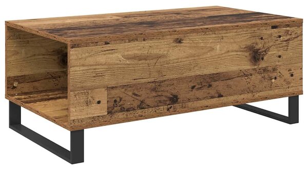 Dohányzóasztal fiókkal Öreg fa 90 x 50 x 36,5 cm Faanyag