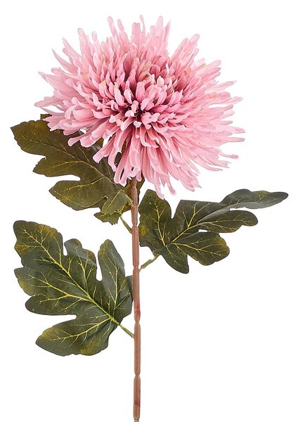 FLORISTA krizantém, rózsaszín 73cm