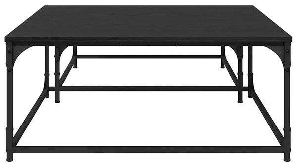Fészkelt Kávézó Asztal 2 pcs Musta tammi 80 x 8035 x cm Faanyag