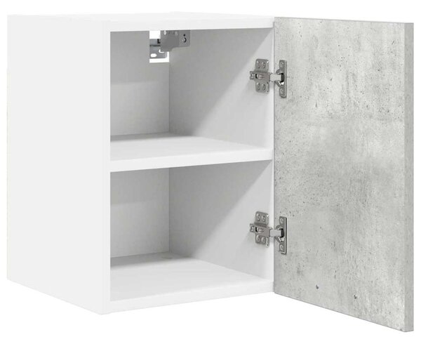 Függő szekrény Riga 2 pcs Beton szürke és fehér 30 x 31 x 40 cm