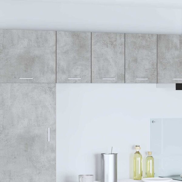Függő szekrény Riga 2 pcs Beton szürke és fehér 30 x 31 x 40 cm
