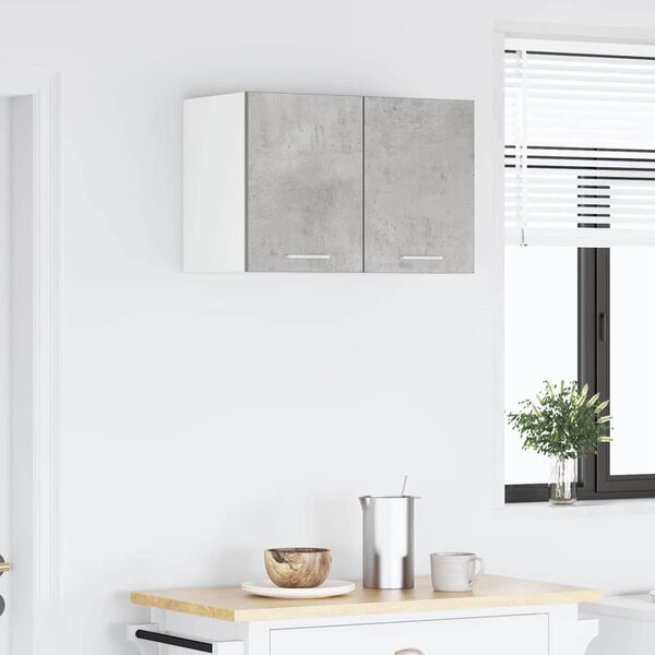 Függő szekrény Riga 2 pcs Beton szürke és fehér 30 x 31 x 40 cm