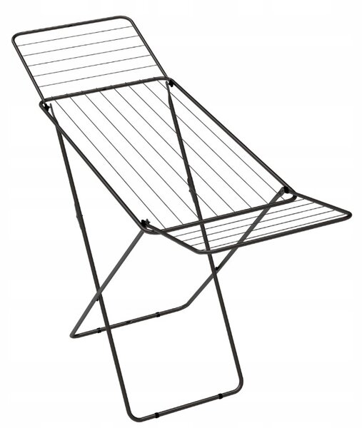 Erga Model 107 Fekete, ruhaszárító 178,5x54x104,5 cm, fekete, ERG-SEP-10SUSLA107BLA