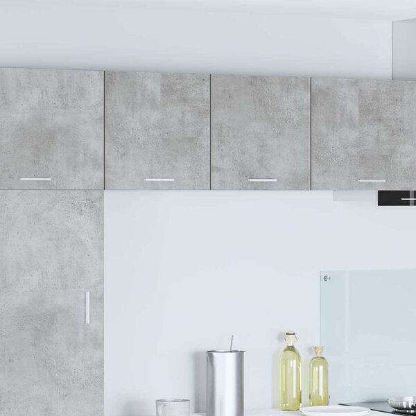 Függő szekrény Riga 2 pcs Beton szürke és fehér 40 x 31 x 40 cm