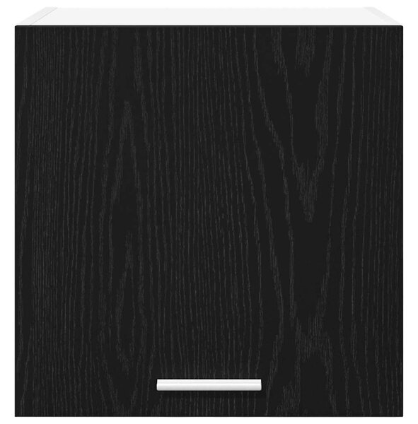 Függő szekrény Riga 2 pcs Fekete tölgy és fehér 40 x 31 x 40 cm
