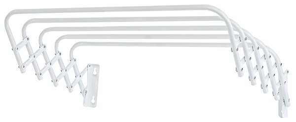 Erga Model 103 szuper, falra szerelhető összecsukható ruhaszárító 60,5x9x15 cm, fehér, ERG-SEP-10SUSHARSUP60