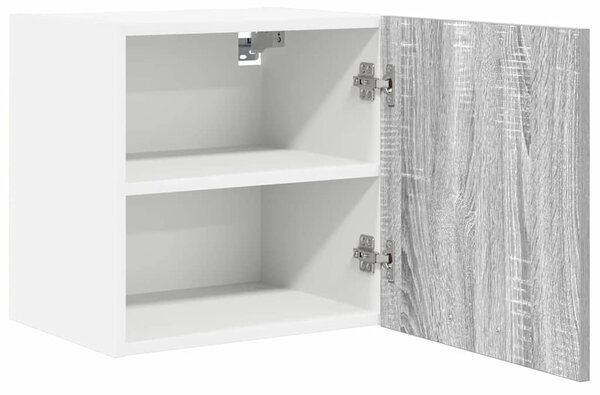 Függő szekrény 2 pcs Szürke Sonoma és fehér 40 x 31 x 40 cm