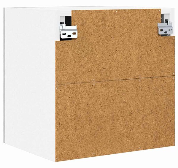 Függő szekrény 2 pcs Szürke Sonoma és fehér 40 x 31 x 40 cm