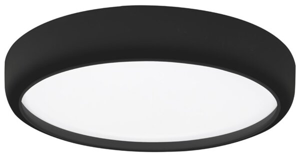Milagro Gea szabályozható mennyezeti LED lámpa távirányítóval, 39 cm, fekete
