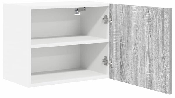Függő szekrény 2 pcs Szürke Sonoma és fehér 50 x 31 x 40 cm