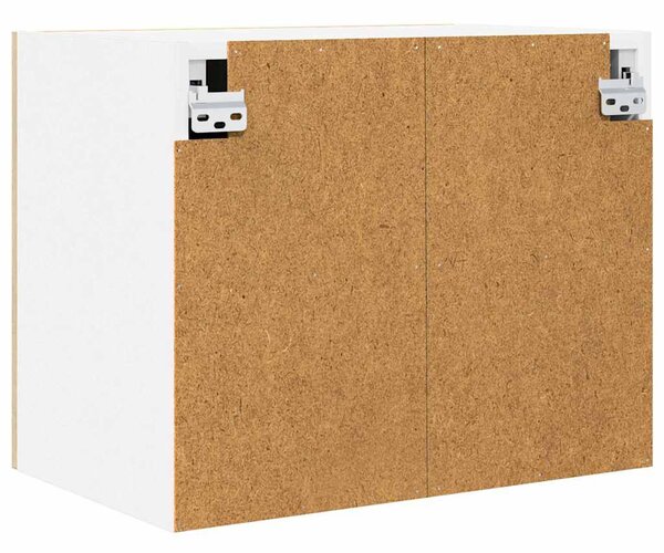 Függő szekrény Riga 2 pcs Sonoma tölgy és fehér 50 x 31 x 40 cm