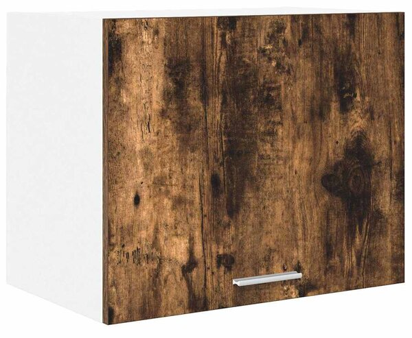Függő szekrény 2 pcs Füstölt tölgy és fehér 50 x 31 x 40 cm