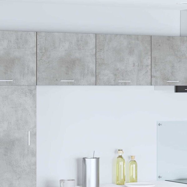 Függő szekrény Riga 2 pcs Beton szürke és fehér 50 x 31 x 40 cm