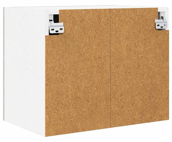 Függő szekrény Riga 2 pcs Beton szürke és fehér 50 x 31 x 40 cm