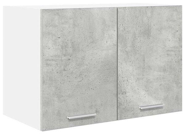 Függő szekrény Riga 2 pcs Beton szürke és fehér 60 x 31 x 40 cm