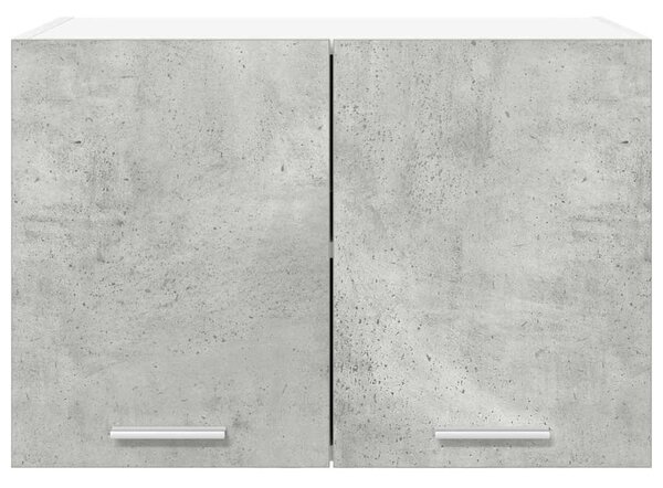 Függő szekrény Riga 2 pcs Beton szürke és fehér 60 x 31 x 40 cm