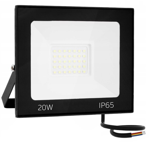 Toolight Szerszámlámpa, LED reflektor 10x8,5 cm, 20W, 2080 lm, 4500K, RSL001-20N, OSW-10200