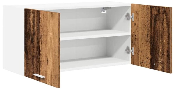 Függő szekrény polcokkal Riga Öreg fa 80 x 31 x 40 cm Faanyag