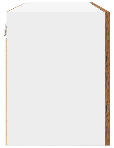 Függő szekrény polcokkal Riga Öreg fa 80 x 31 x 40 cm Faanyag