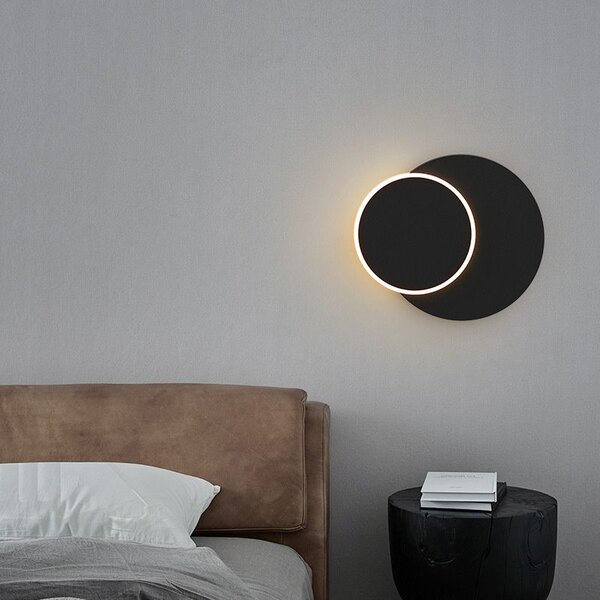 FALI LÁMPA LED LHJ082-W BLACK