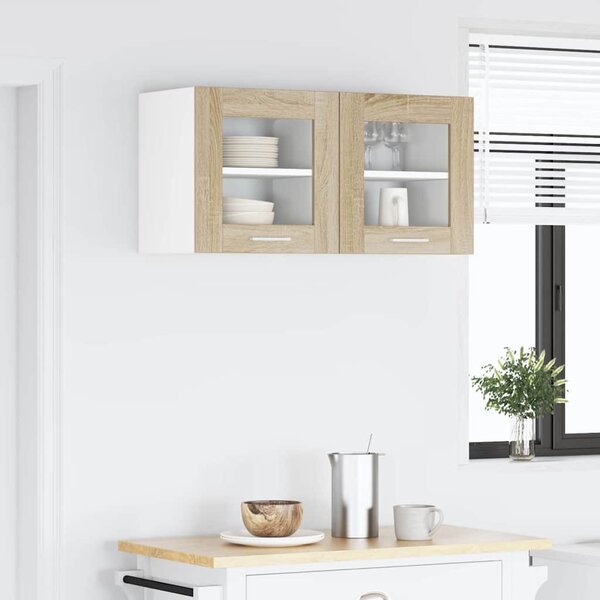 Függő szekrény Riga 2 pcs Sonoma tölgy 40 x 31 x 40 cm Faanyag