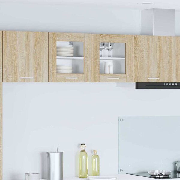 Függő szekrény Riga 2 pcs Sonoma tölgy 40 x 31 x 40 cm Faanyag