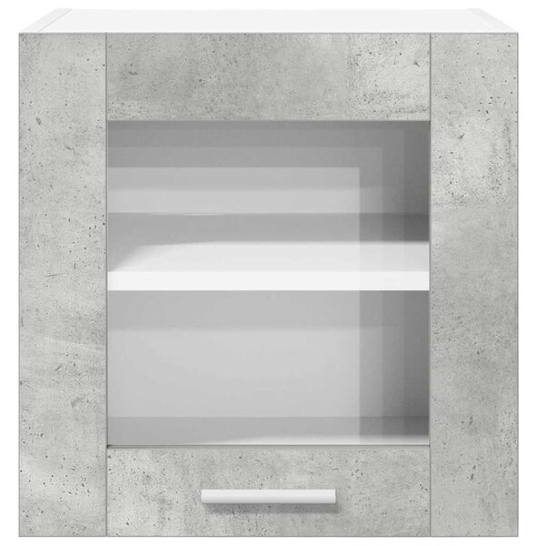 Függő szekrény Riga 2 pcs Beton Szürke 40 x 31 x 40 cm Faanyag