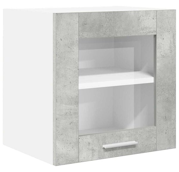 Függő szekrény Riga 2 pcs Beton Szürke 40 x 31 x 40 cm Faanyag