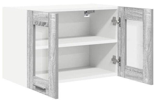 Függő szekrény Riga 2 pcs Szürke Sonoma 60 x 31 x 40 cm Faanyag