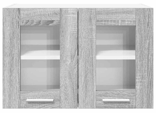 Függő szekrény Riga 2 pcs Szürke Sonoma 60 x 31 x 40 cm Faanyag
