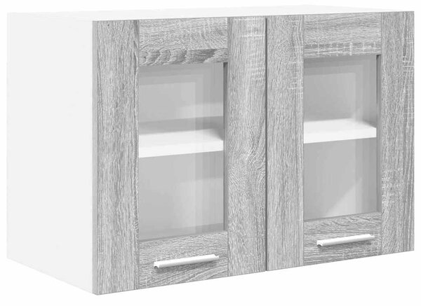 Függő szekrény Riga 2 pcs Szürke Sonoma 60 x 31 x 40 cm Faanyag