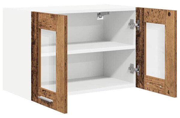 Függő szekrény polcokkal Riga Öreg fa 60 x 31 x 40 cm Faanyag