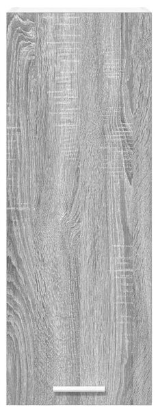 Függő szekrény Riga Szürke Sonoma és fehér 30 x 31 x 80 cm