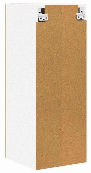 Függő szekrény Riga 2 pcs Sonoma tölgy és fehér 30 x 31 x 80 cm