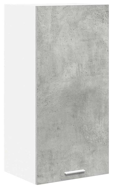 Függő szekrény Riga Beton szürke és fehér 40 x 31 x 80 cm