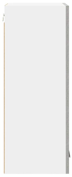 Függő szekrény Riga Beton szürke és fehér 40 x 31 x 80 cm