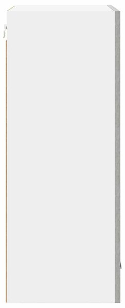 Függő szekrény Riga Beton szürke és fehér 50 x 31 x 80 cm