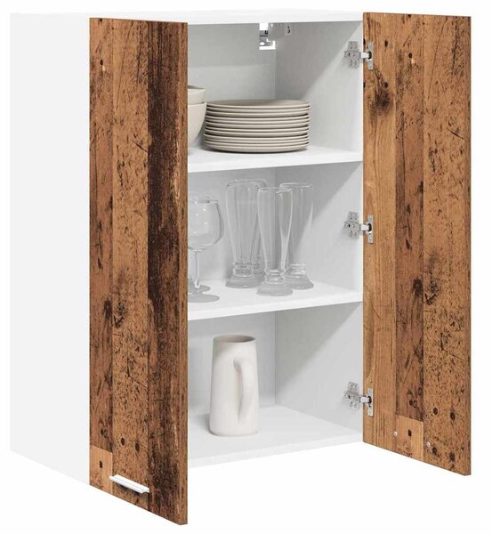 Függő szekrény polcokkal Riga Öreg fa 60 x 31 x 80 cm Faanyag