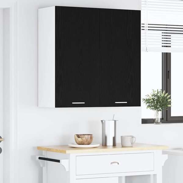 Függő szekrény Riga Fekete tölgy 80 x 31 x 80 cm Faanyag