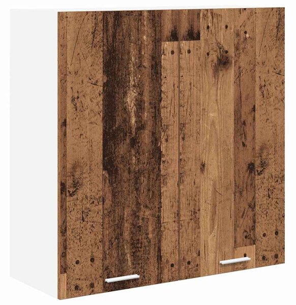 Függő szekrény polcokkal Riga Öreg fa 80 x 31 x 80 cm Faanyag