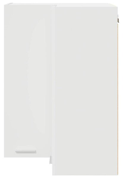 Függő szekrény polcokkal Riga Fehér 57 x 57 x 80 cm Faanyag