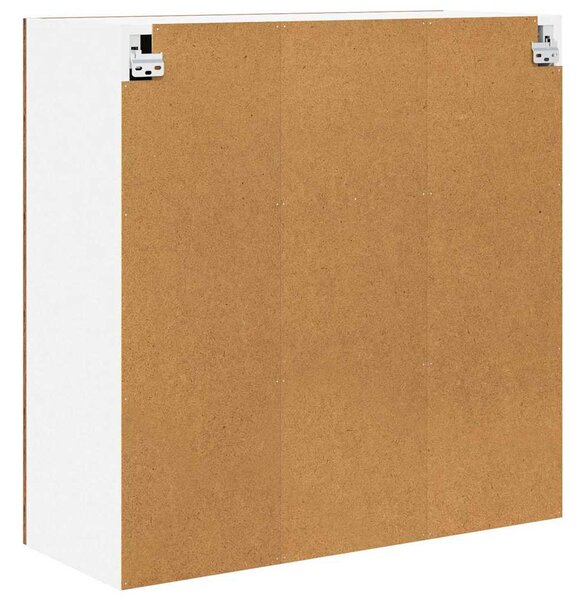 Függő szekrény polcokkal Riga Öreg fa 80 x 31 x 80 cm Faanyag
