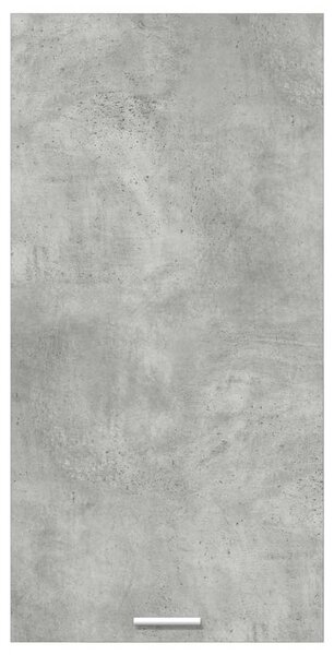 Függő szekrény Riga Beton szürke és fehér 50 x 31 x 100 cm