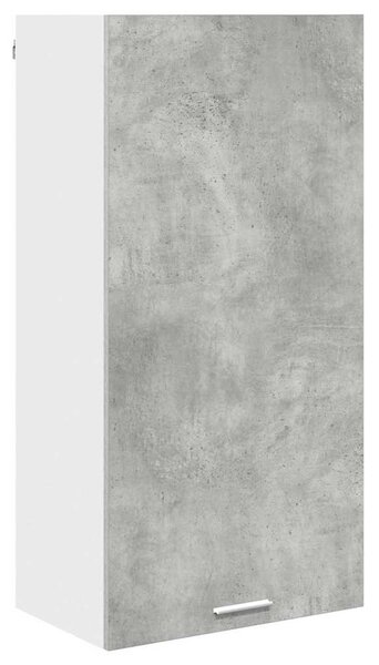 Függő szekrény Riga Beton szürke és fehér 50 x 31 x 100 cm