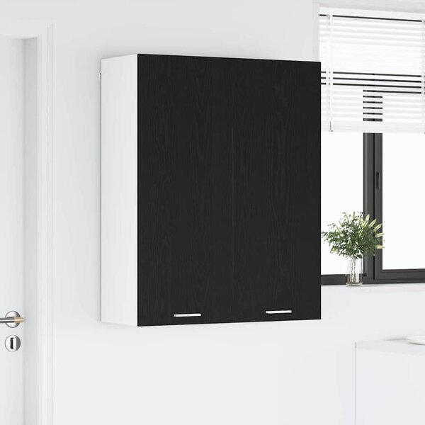 Függő szekrény Riga Fekete tölgy 80 x 31 x 100 cm Faanyag